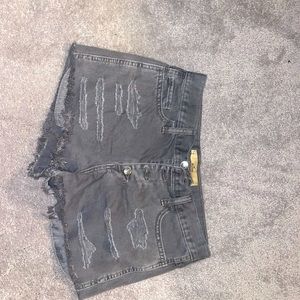 Hollister jean shorts